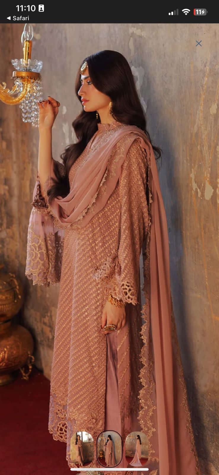 FABRIC
CHIFFON dress